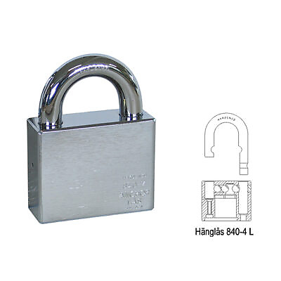 Hänglås Anchor 840-4 L B27 klass 4